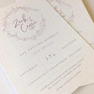 Wedding Invitation Printing | Emma Stafford | Printnova