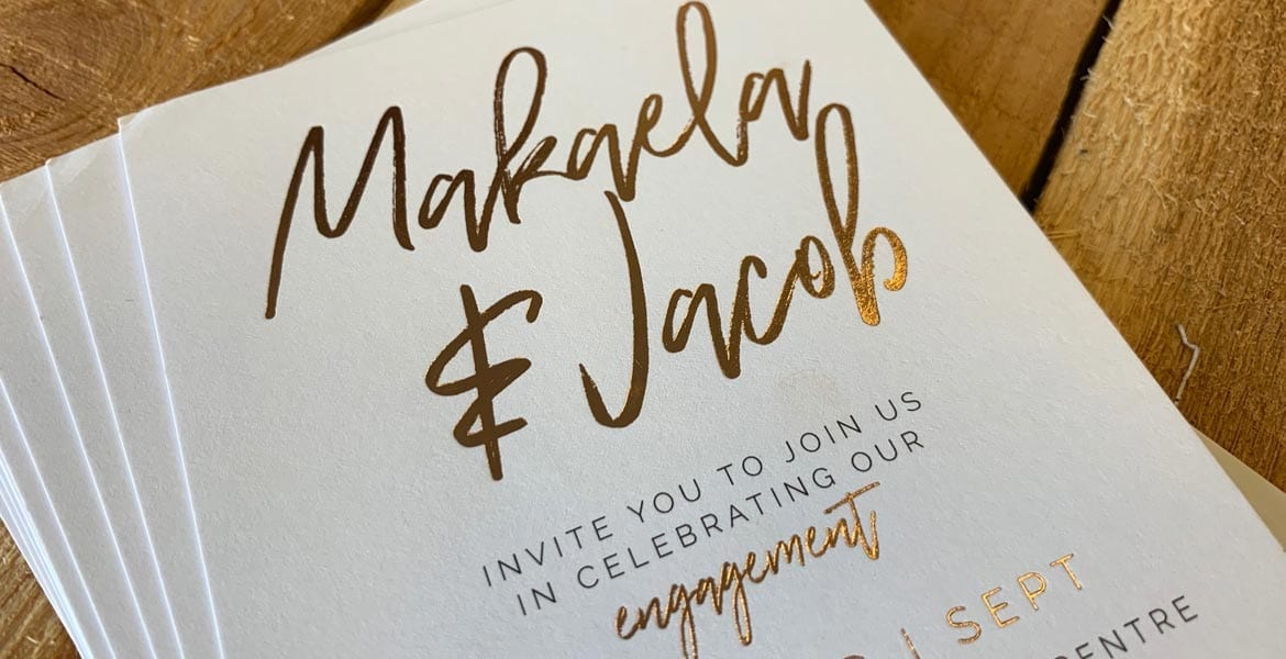 Beautiful Graphic Design | Engagement Invitation | Printnova