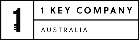 1 Key Company logo — high security key and lock solutions Hunter Valley